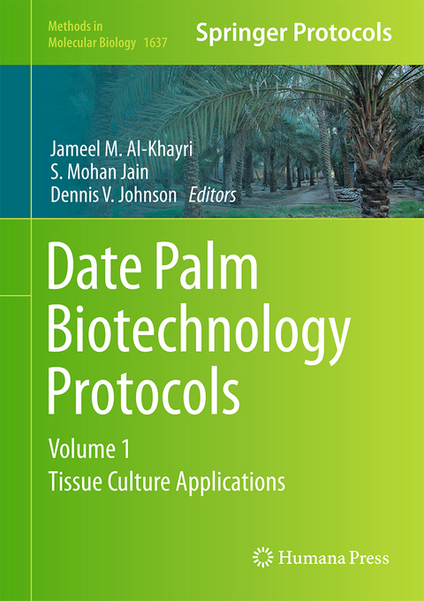 Date Palm Biotechnology Protocols Volume I - 