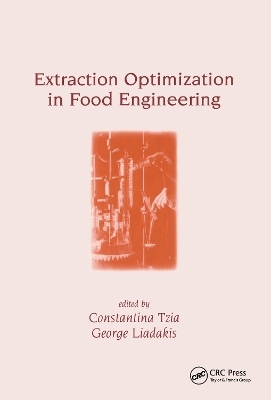 Extraction Optimization in Food Engineering - 