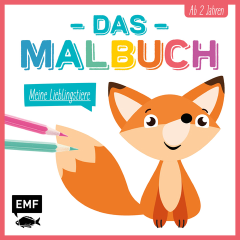 Das Malbuch – Meine Lieblingstiere