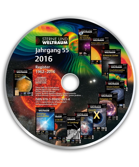 Sterne und Weltraum CD-ROM 2016