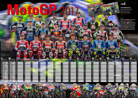MotoGP 2017 Plakat