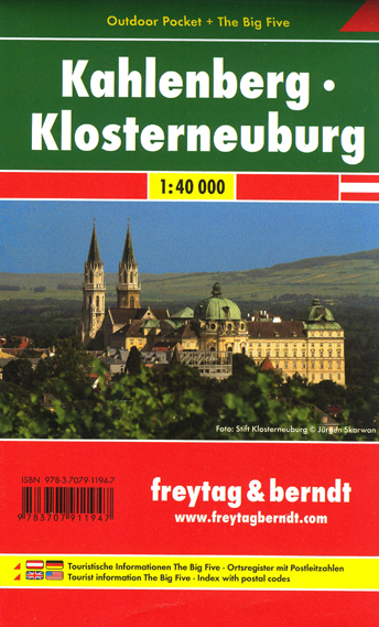 WK 011 OUP Kahlenberg - Klosterneuburg, Outdoor Pocket, Wanderkarte 1:40.000 - 