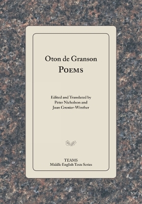 Oton de Granson, Poems