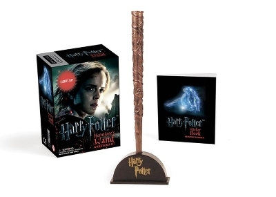 Harry Potter Hermione's Wand with Sticker Kit - Running Press