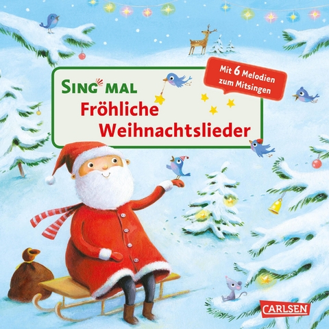 Sing mal (Soundbuch): Fröhliche Weihnachtslieder