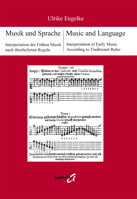 Musik und Sprache / Music and Language - Ulrike Engelke