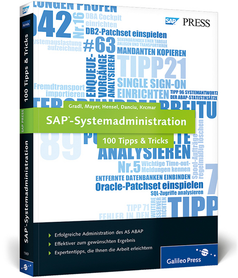 SAP-Systemadministration - 100 Tipps & Tricks - Stephan Gradl, Manuel Mayer, Matthias Hensel, Alexandru Danciu, Helmut Krcmar