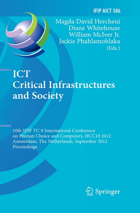 ICT Critical Infrastructures and Society - 