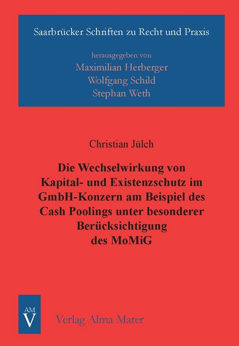 Die Wechselwirkung von Kapital- und Existenzschutz im GmbH-Konzern am Beispiel des Cash-Poolings unter besonderer Berücksichtigung des MoMiG - Christian Jülch