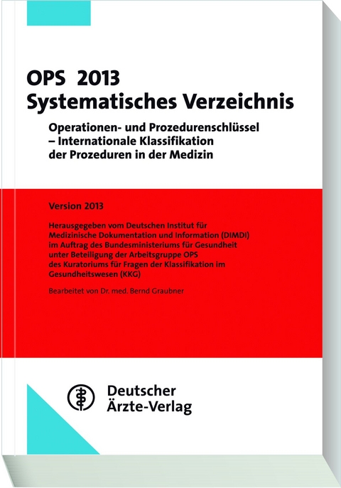 OPS 2013 Systematisches Verzeichnis