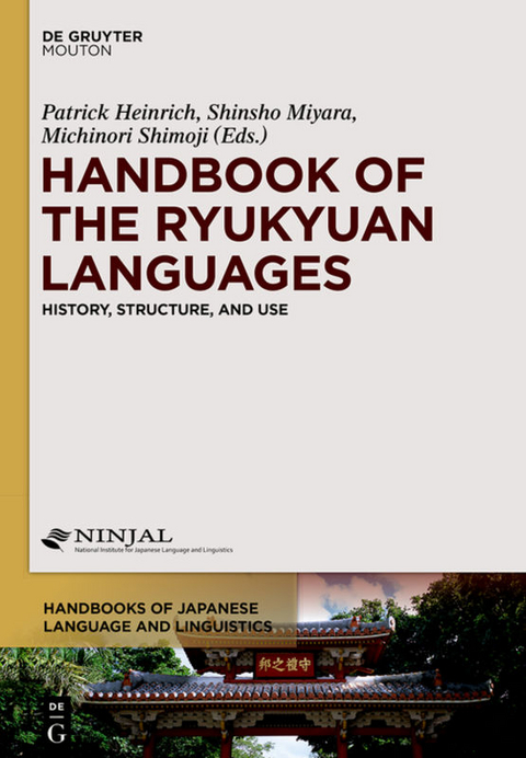 Handbook of the Ryukyuan Languages - 