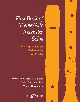 First Book of Treble/Alto Recorder Solos - 