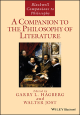 A Companion to the Philosophy of Literature - 