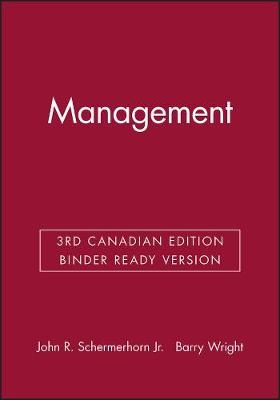 Management - John R. Schermerhorn, Barry Wright