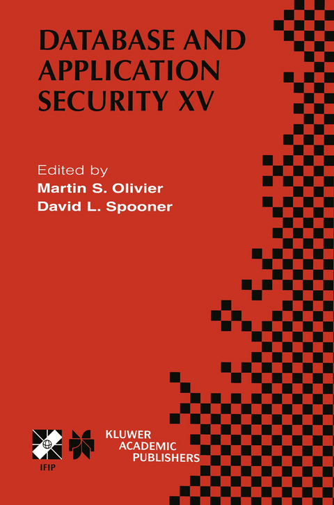 Database and Application Security XV - 