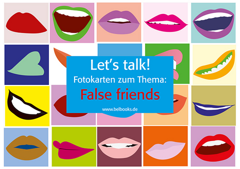 Let's Talk! Fotokarten "False friends" - Let's Talk! Flashcards "False Friends" - 