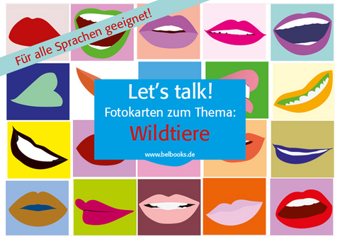 Let's Talk! Fotokarten "Wildtiere" - Let's Talk! Flashcards "Wild Animals" - 