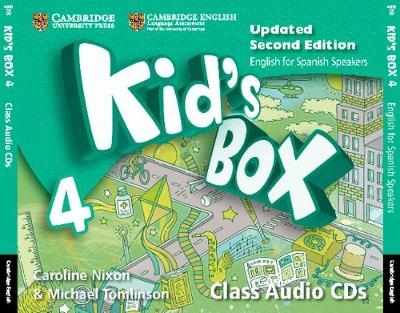 Kid's Box Level 4 Class Audio CDs (4) English for Spanish Speakers - Caroline Nixon, Michael Tomlinson