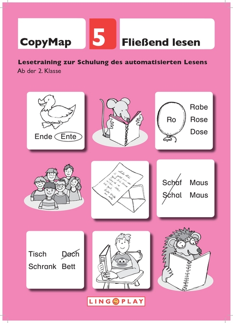 CopyMap 5: Fließend Lesen. Lesetraining zur Schulung des automatisierten Lesens - Vera Gerwalin