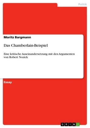 Das Chamberlain-Beispiel - Moritz Bargmann