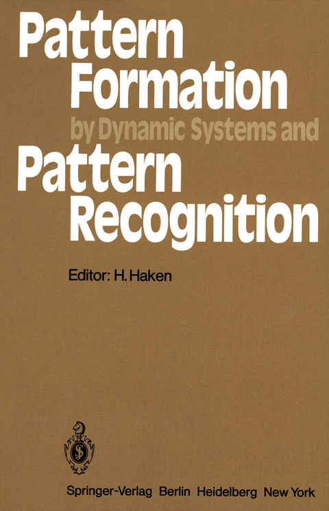 Pattern Formation by Dynamic Systems and Pattern Recognition - 