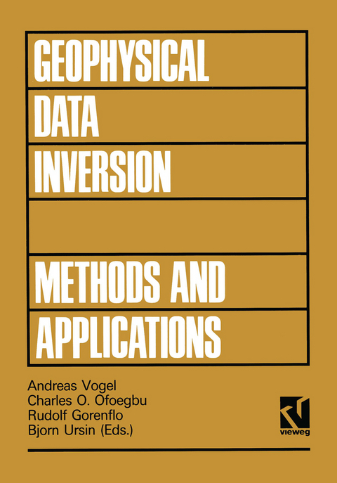 Geophysical Data Inversion Methods and Applications - 