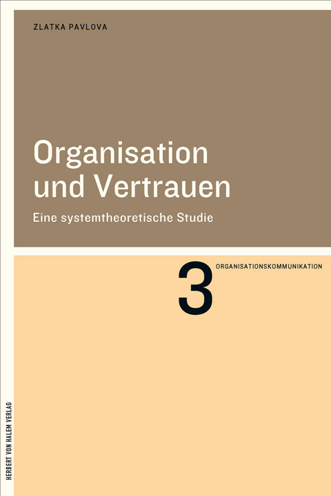 Organisation und Vertrauen - Zlatka Pavlova