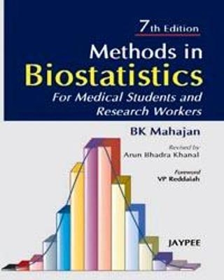 Methods in Biostatistics - BK Mahajan