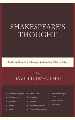 Shakespeare’s Thought - David Lowenthal