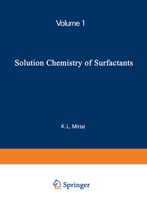Solution Chemistry of Surfactants - 
