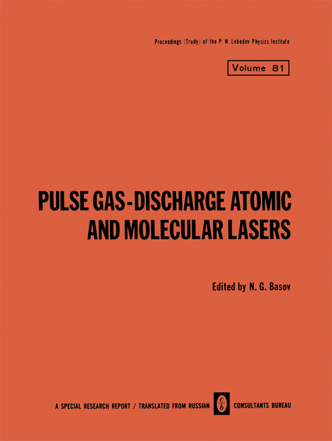 Pulse Gas-Discharge Atomic and Molecular Lasers - 