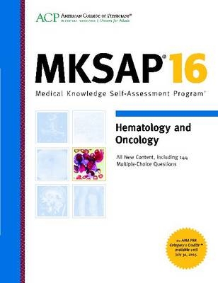 MKSAP 16 Hematology and Oncology -  AAP - American Academy of Pediatrics