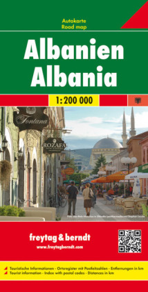 Albanien, Autokarte 1:200.000 - 