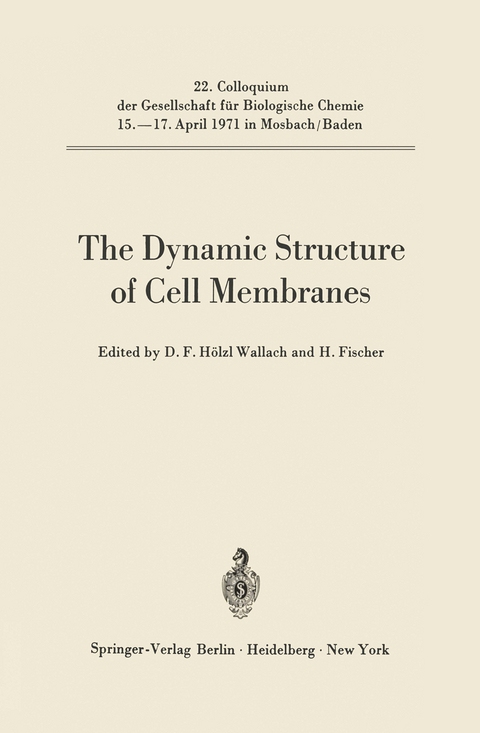 The Dynamic Structure of Cell Membranes - 