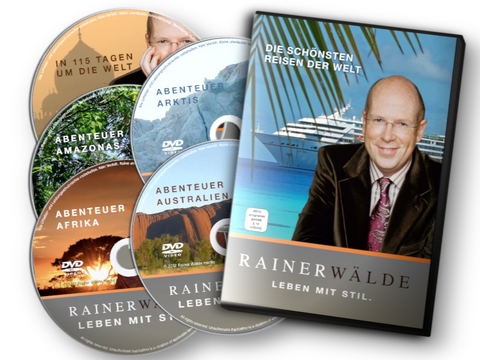 Die schönsten Reisen der Welt [5 DVDs] [Collector's Edition] - Rainer Wälde