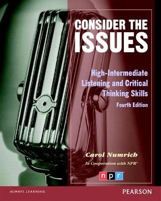 Consider the Issues - Carol Numrich