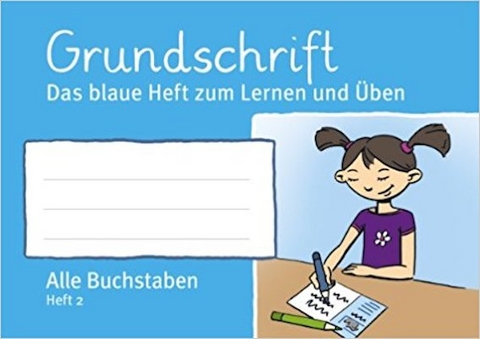 Kleeblattheft 2 Grundschrift, Alle Buchstaben Heft 2