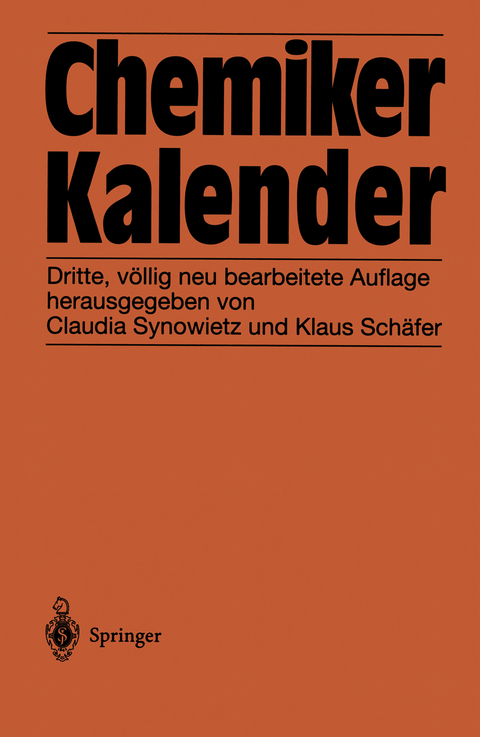 Chemiker-Kalender - 