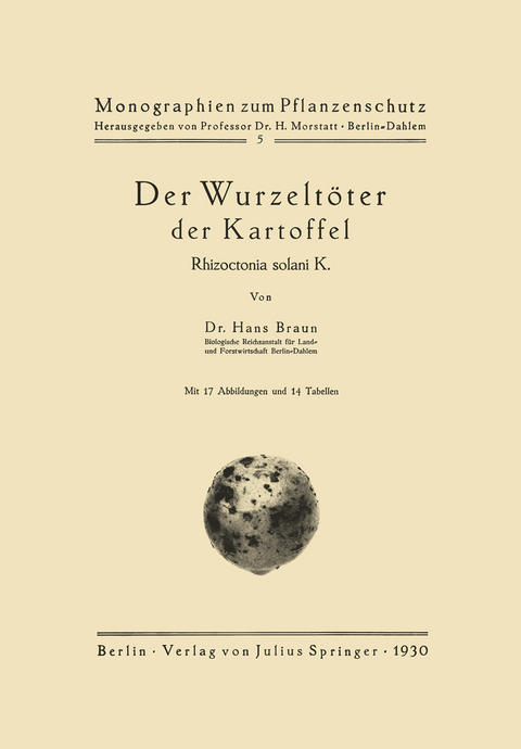 Der Wurzeltöter der Kartoffel - Hans Braun