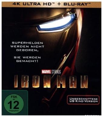 Iron Man 4K, 2 UHD-Blu-ray