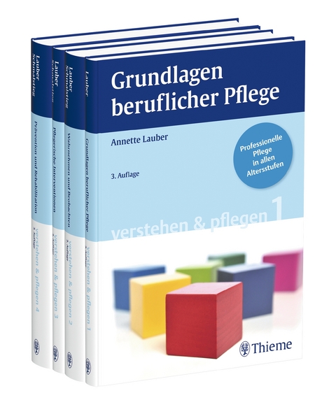 verstehen & pflegen (4 Bände im Schuber) - Annette Lauber, Petra Schmalstieg