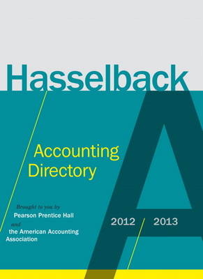 Pearson Prentice Hall Accounting Faculty Directory 2012-2013 - James R. Hasselback