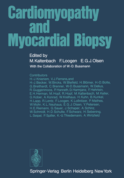 Cardiomyopathy and Myocardial Biopsy - 