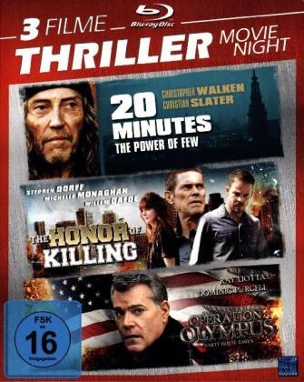 Thriller Movie Night, 3 Blu-ray