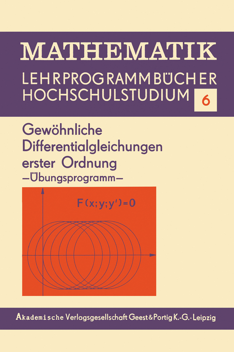 Gewöhnliche Differentialgleichungen erster Ordnung - Edith Berane