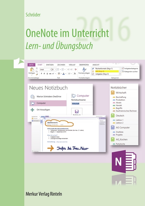 OneNote im Unterricht - Version 2016 - Marion Schröder