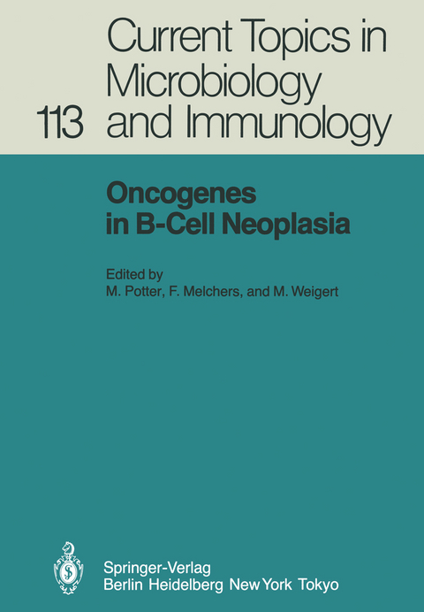 Oncogenes in B-Cell Neoplasia - 