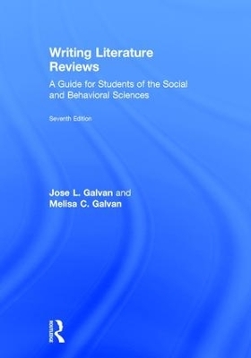 Writing Literature Reviews - Jose L. Galvan, Melisa C. Galvan