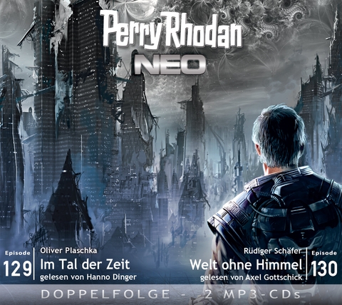 Perry Rhodan NEO MP3 Doppel-CD Folgen 129 + 130 - Oliver Plaschka, Rüdiger Schäfer