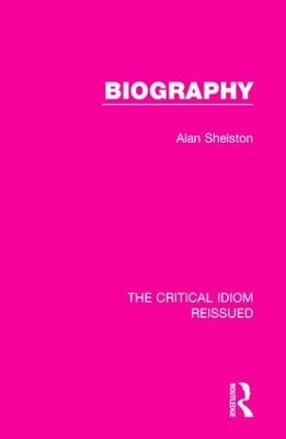 Biography - Alan Shelston